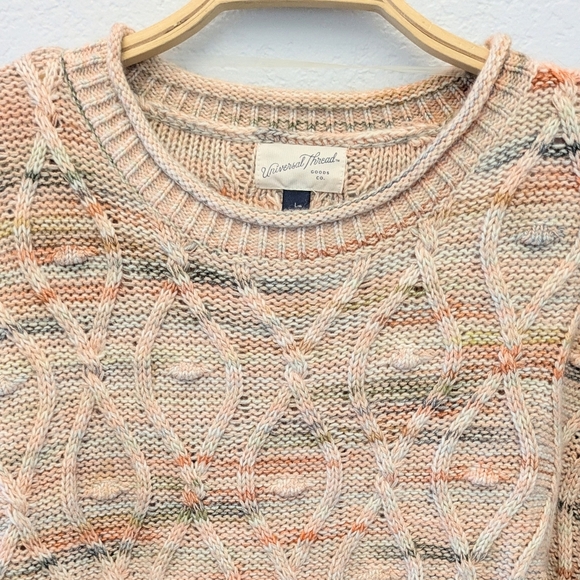 Universal Thread Large Back Tie Chunky Knit Sweater - Picture 4 of 6